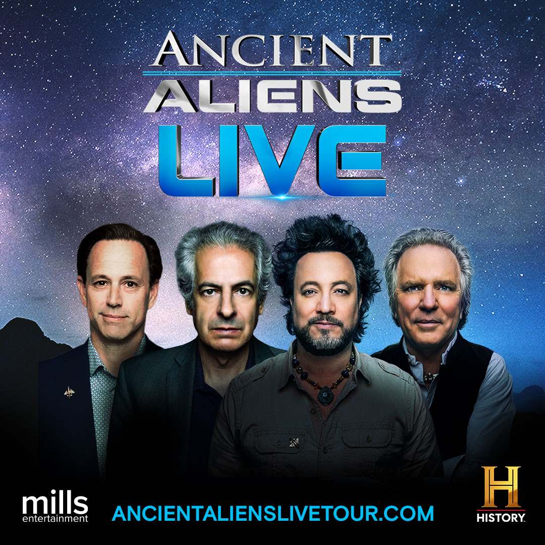 Ancient Aliens Live promotional artwork