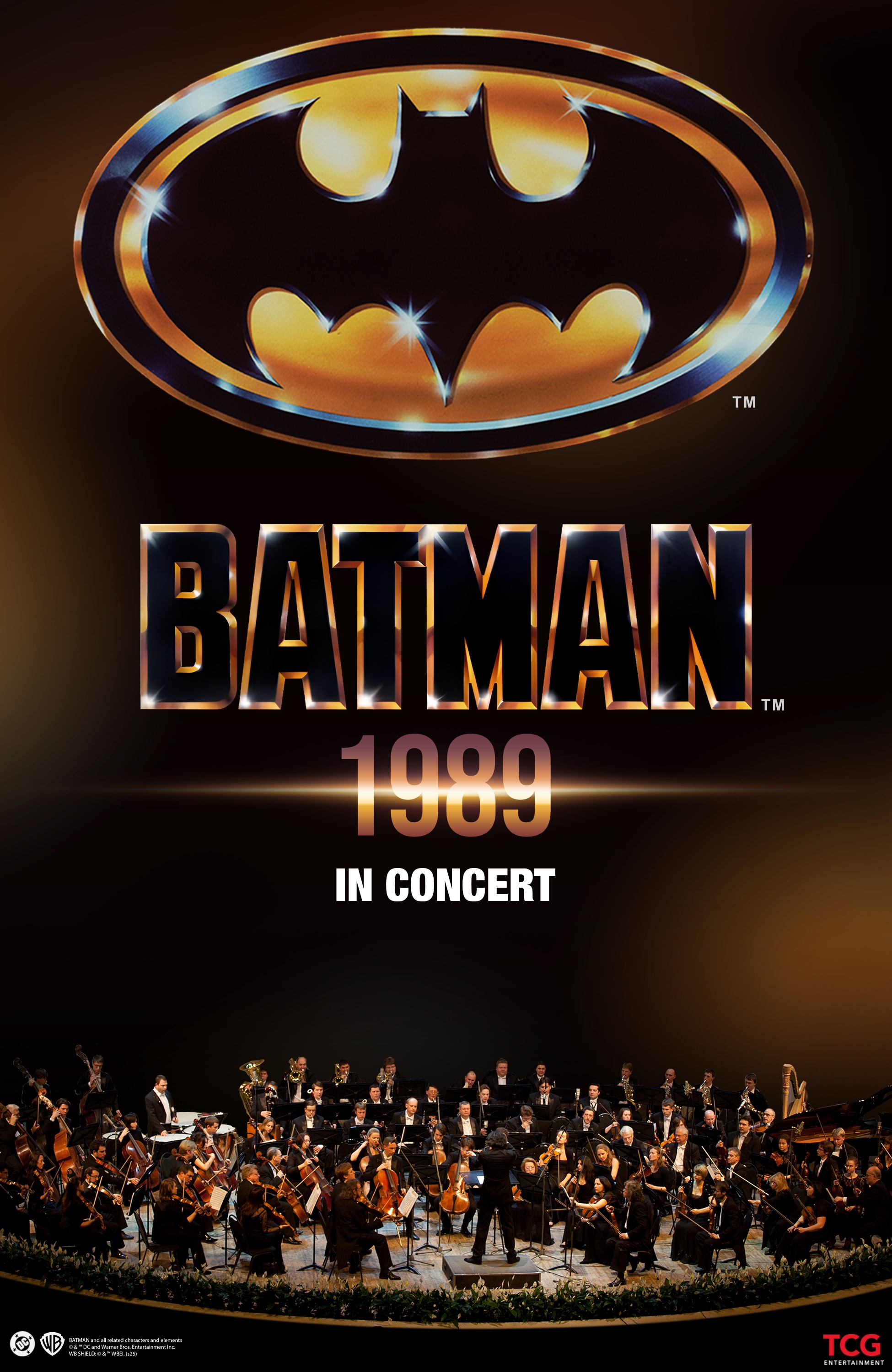 Batman 1989 in Concert promotional artwork