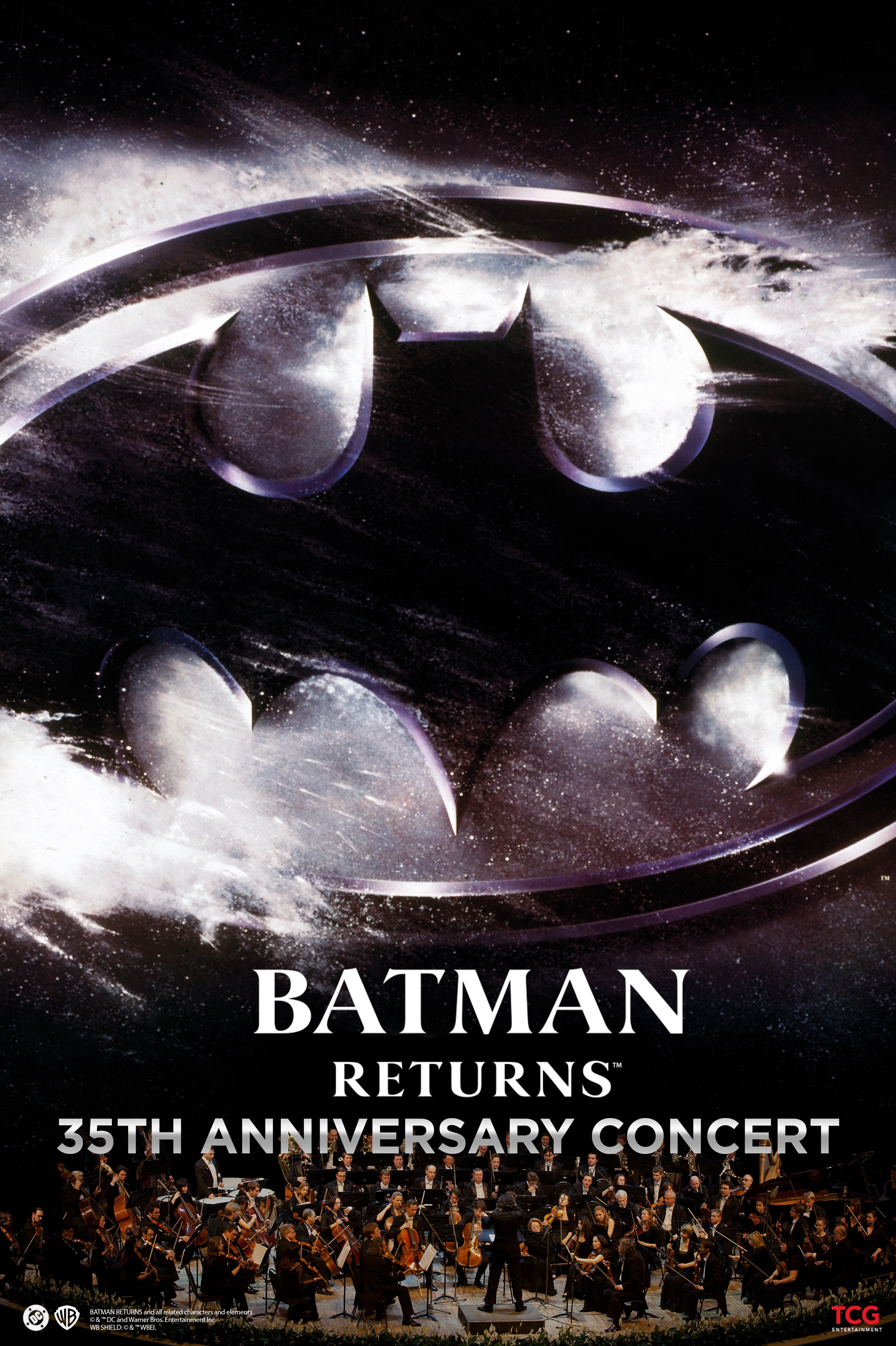 Batman Returns in Concert promotional artwork