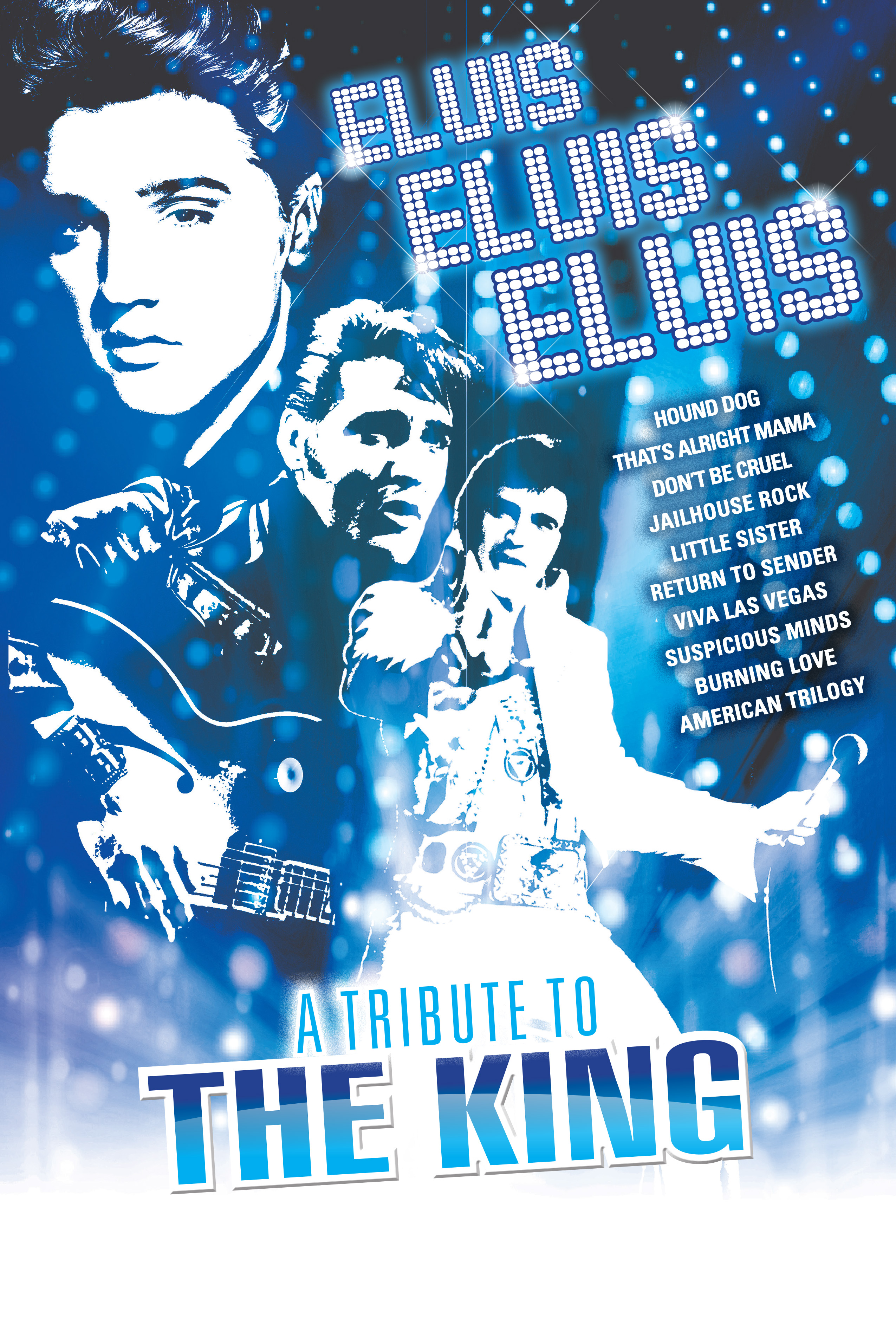 Elvis Elvis Elvis: A Tribute to the King promotional artwork