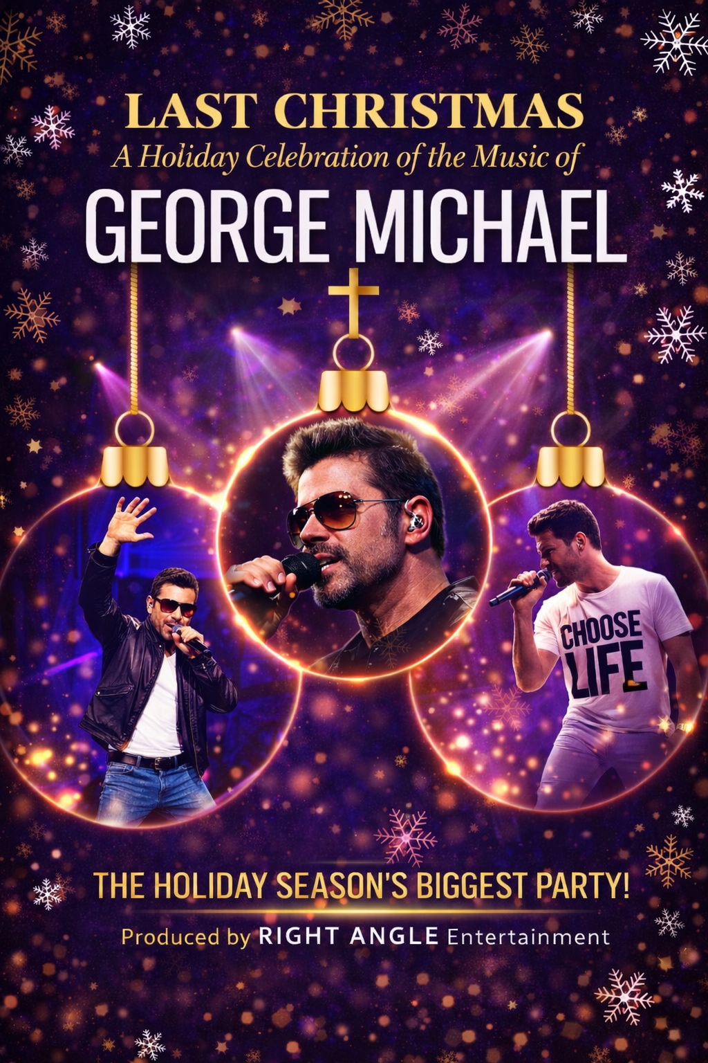 Last Christmas: A Holiday Celebration of the Music of George Michael promotional artwork